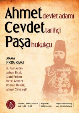 Ahmet Cevdet Paşa Anma Programı