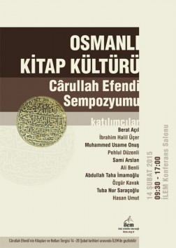 Osmanlı Kitap Kültürü: Cârullah Efendi Sempozyumu