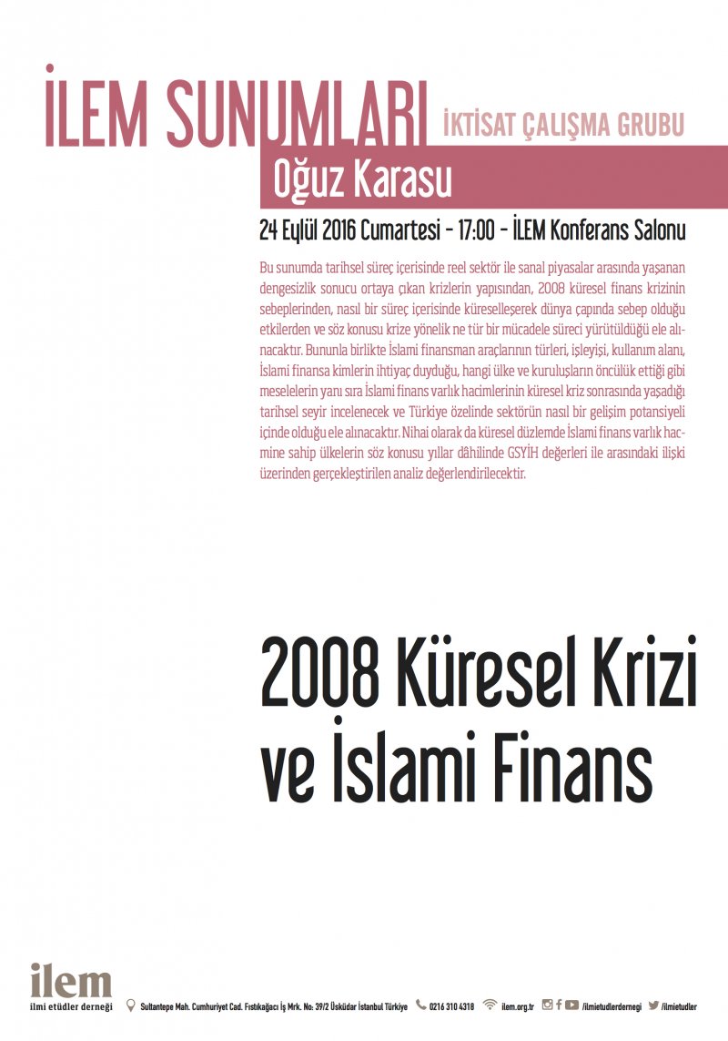 2008 Küresel Krizi ve İslami Finans