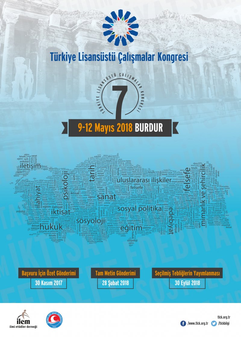 7. Türkiye Lisansüstü Çalışmalar Kongresi Katılım Çağrısı