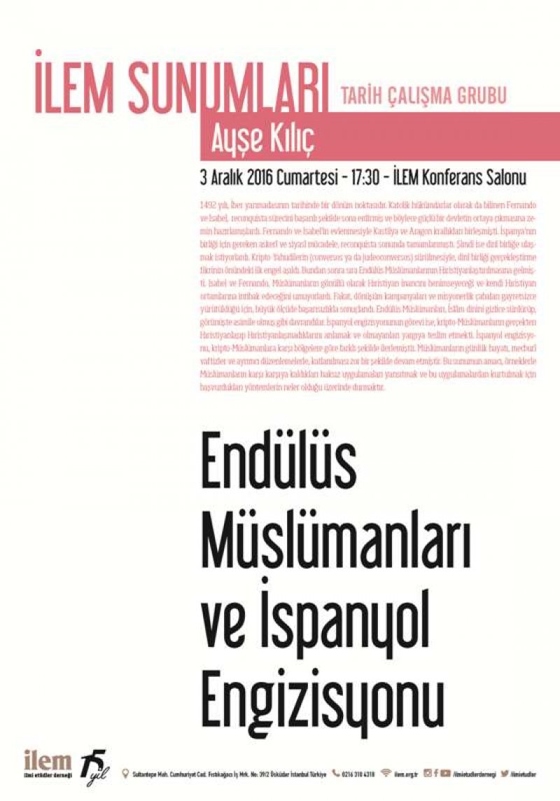 Endülüs Müslümanları ve İspanyol Engizisyonu