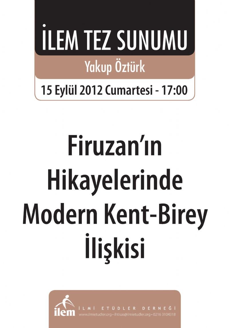 Füruzan'ın Hikayelerinde Modern Kent-Birey İlişkisi