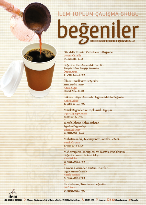 Beğeniler: Gündelik Hayatta Toplumsal Değişimin Yansımaları Dizi Seminerleri Devam Ediyor