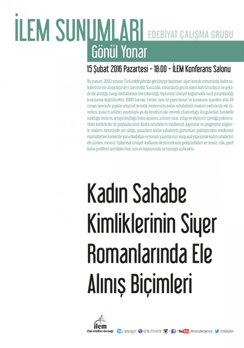 Kadın Sahabe Kimliklerinin Siyer Romanlarında Ele Alınış Biçimleri