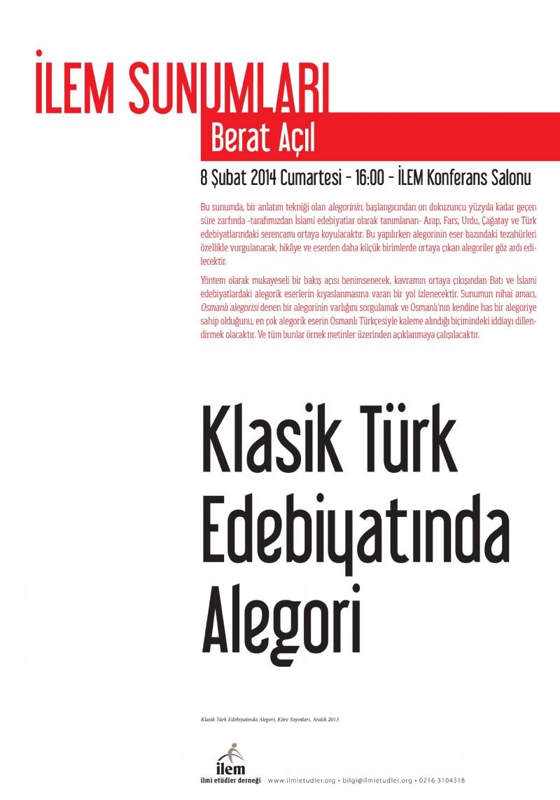 Klasik Türk Edebiyatında Alegori