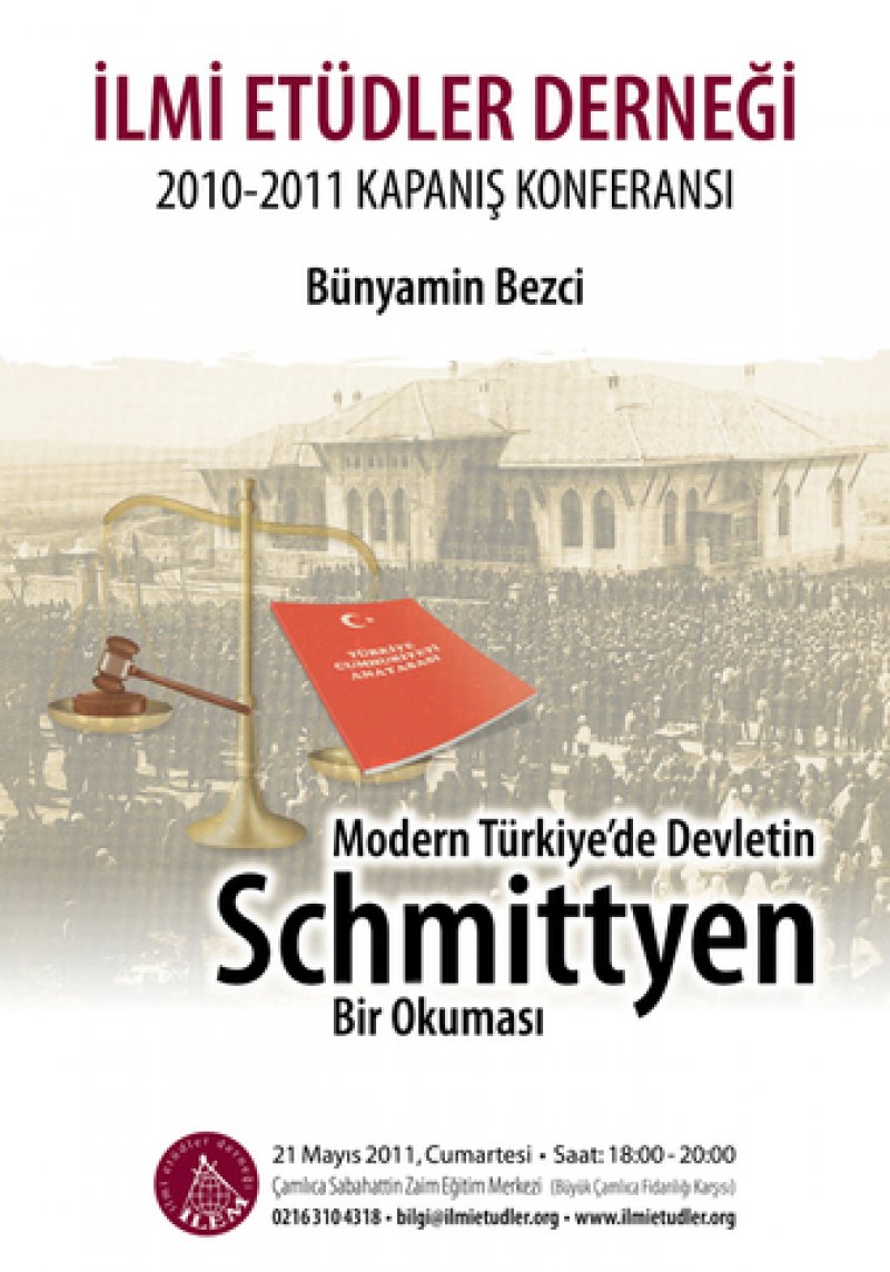 Modern Türkiye'de Devletin Schmittyen Bir Okuması