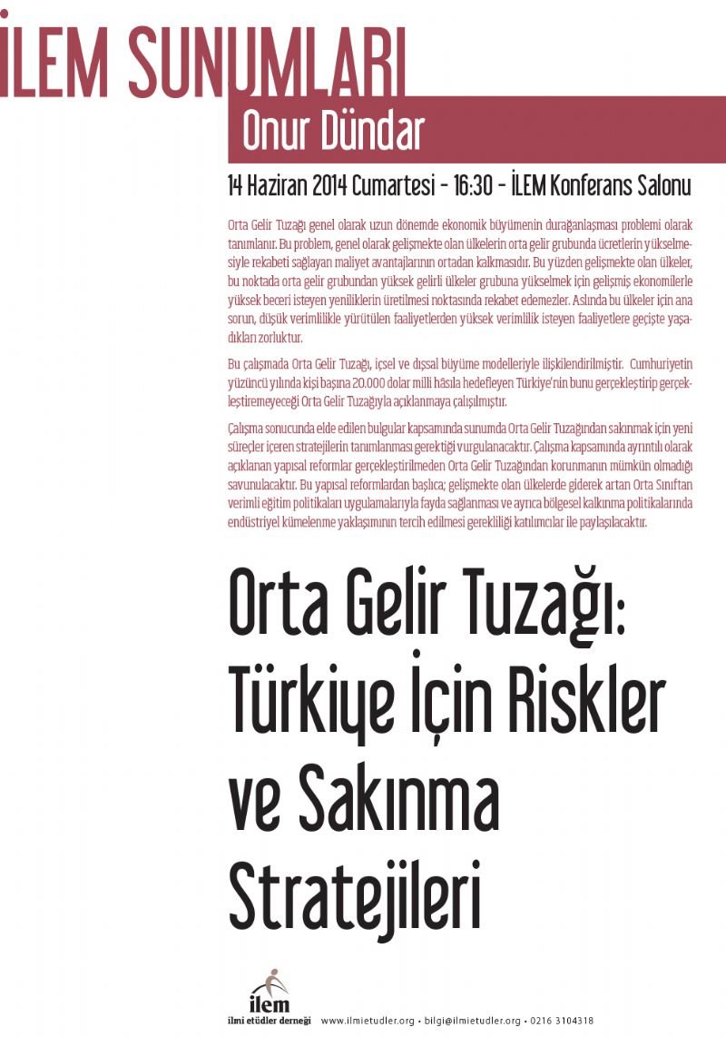 Orta Gelir Tuzağı: Türkiye İçin Riskler ve Sakınma Stratejileri