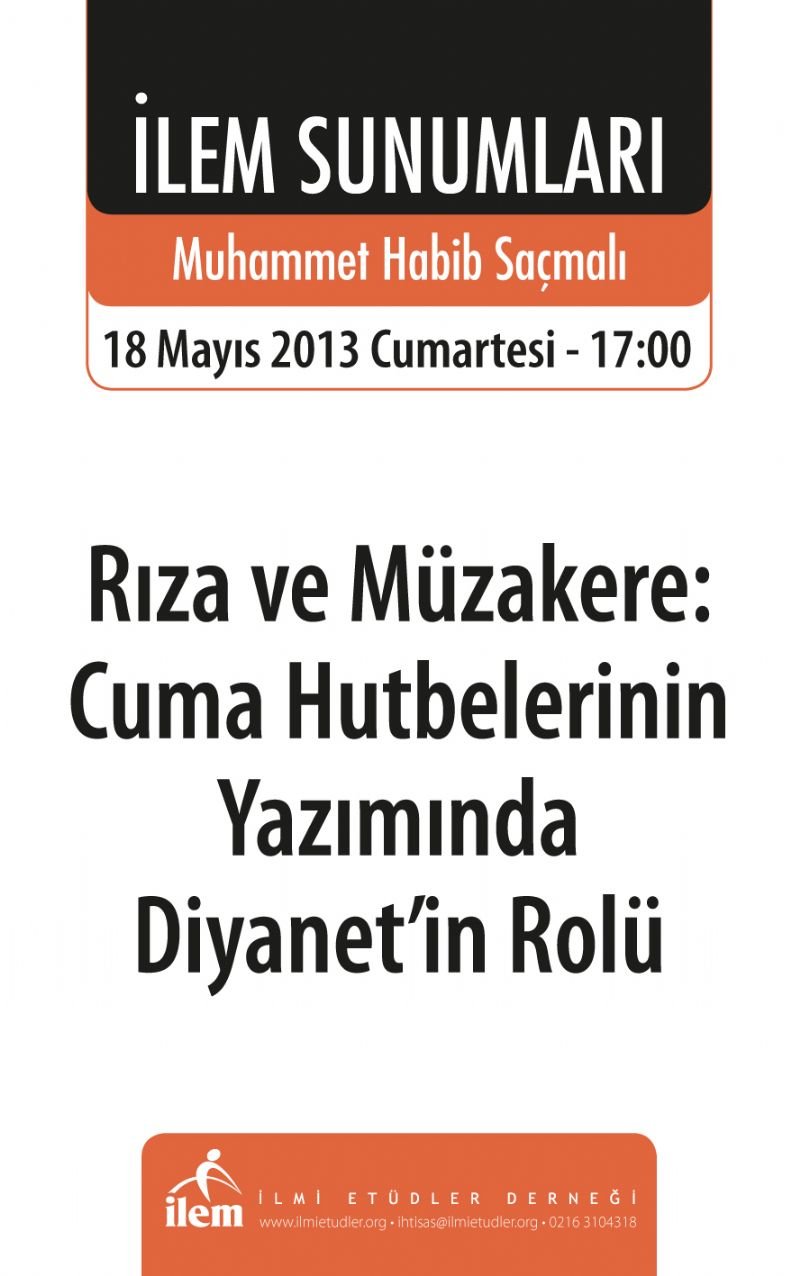 Rıza ve Müzakere: Cuma Hutbelerinin Yazımında Diyanet'in Rolü