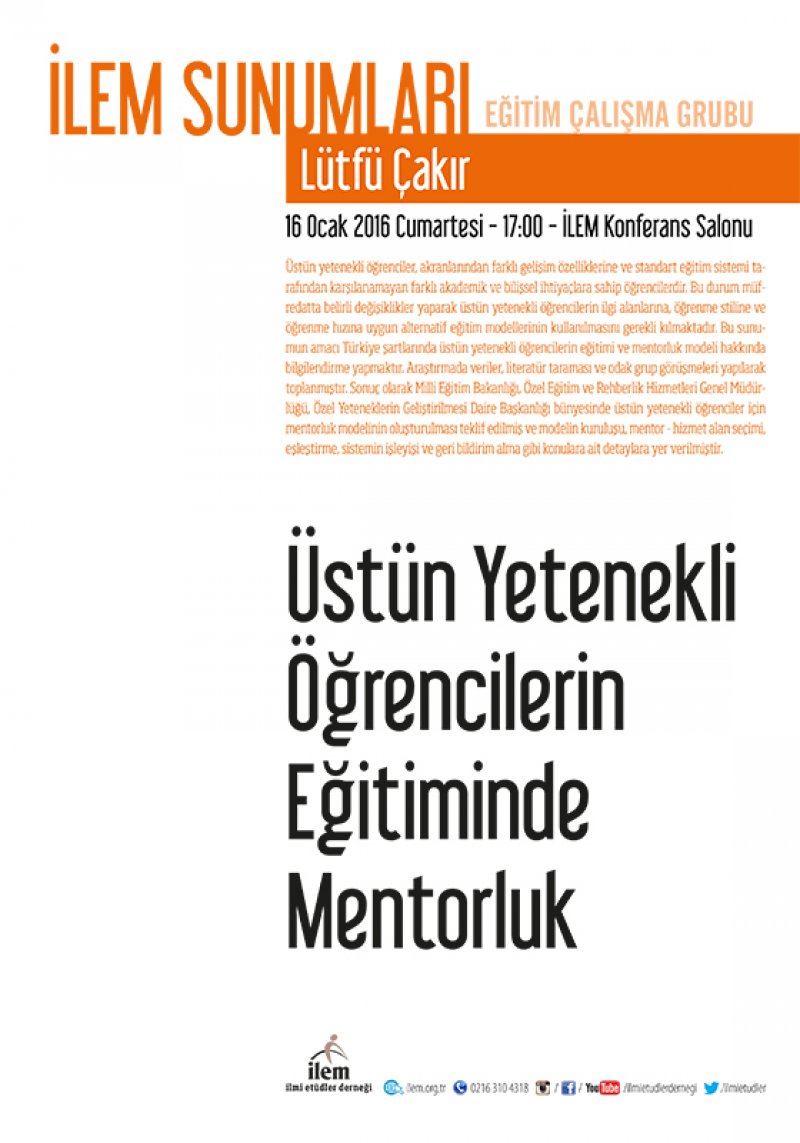 Üstün Yetenekli Öğrencilerin Eğitiminde Mentorluk