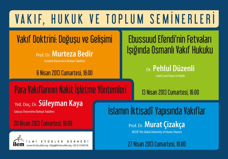 Ebussuud Efendi'nin Fetvaları Işığında Osmanlı Vakıf Hukuku