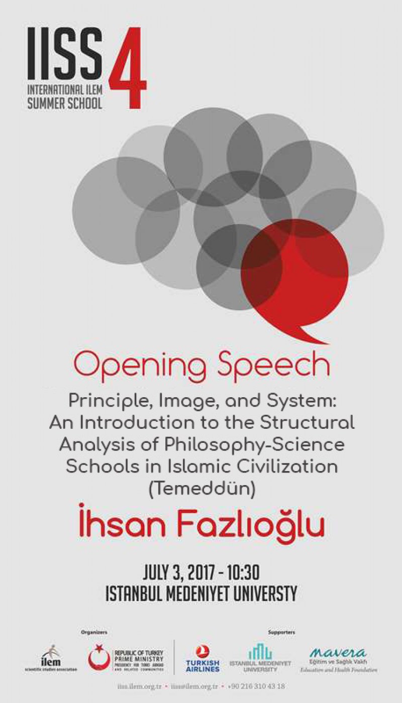 Principle, Image, and System: An Introduction to the Structural Analysis of Philosophy-Science Schools in Islamic Civilization (Temeddün)