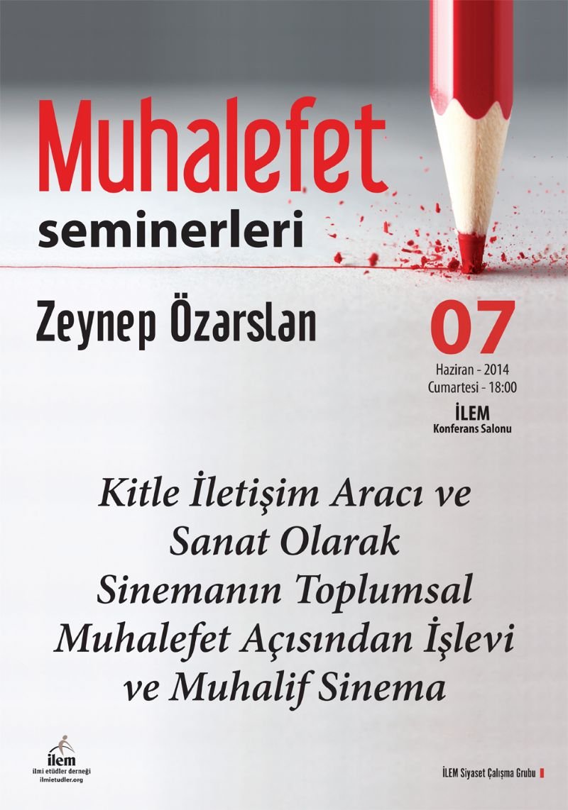 Kitle İletişim Aracı ve Sanat Olarak Sinemanın Toplumsal Muhalefet Açısından İşlevi ve Muhalif Sinema