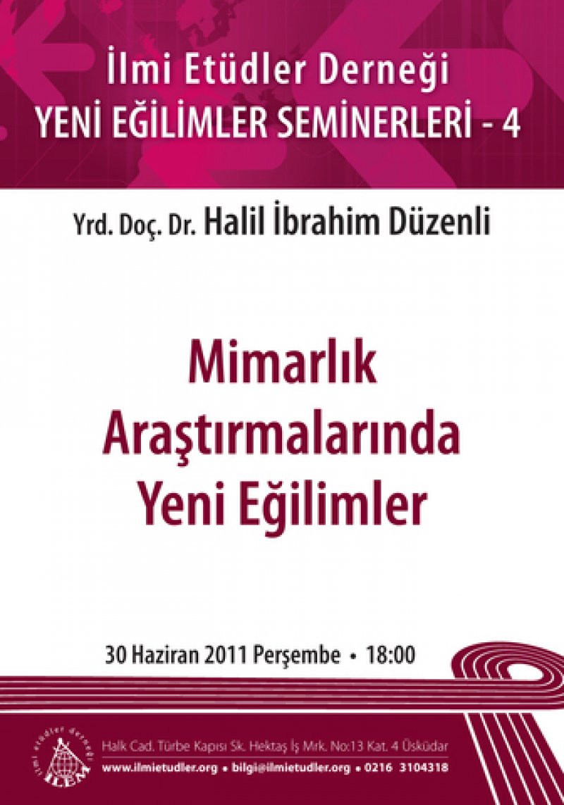 Mimarlık Araştırmalarında Yeni Eğilimler