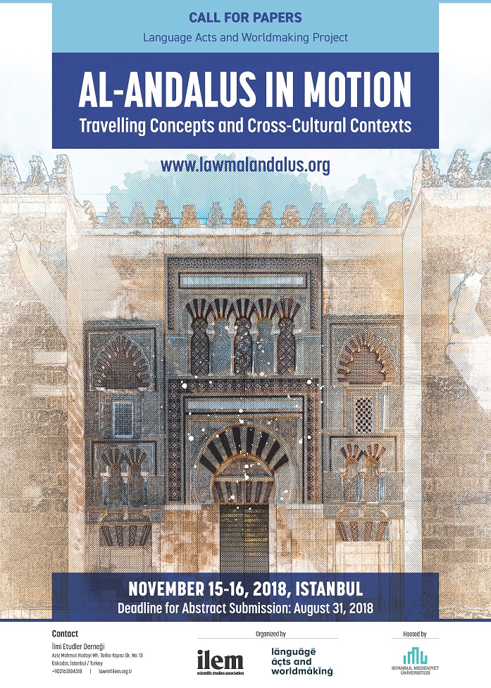 Call for Papers: al-Andalus in Motion: Travelling Concepts and Cross-Cultural Contexts