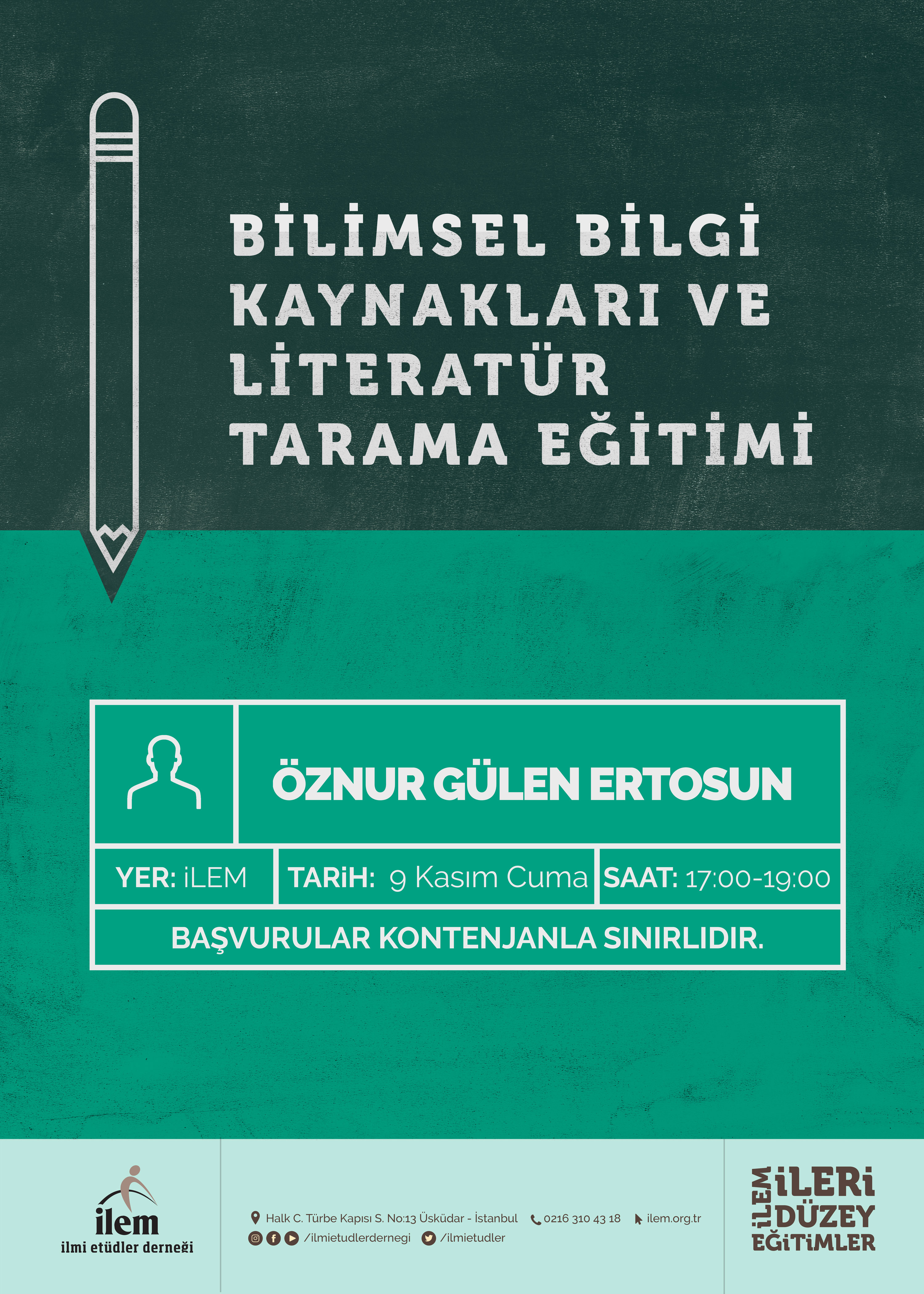 Bilimsel Bilgi Kaynakları Ve Literatür Tarama Eğitimi