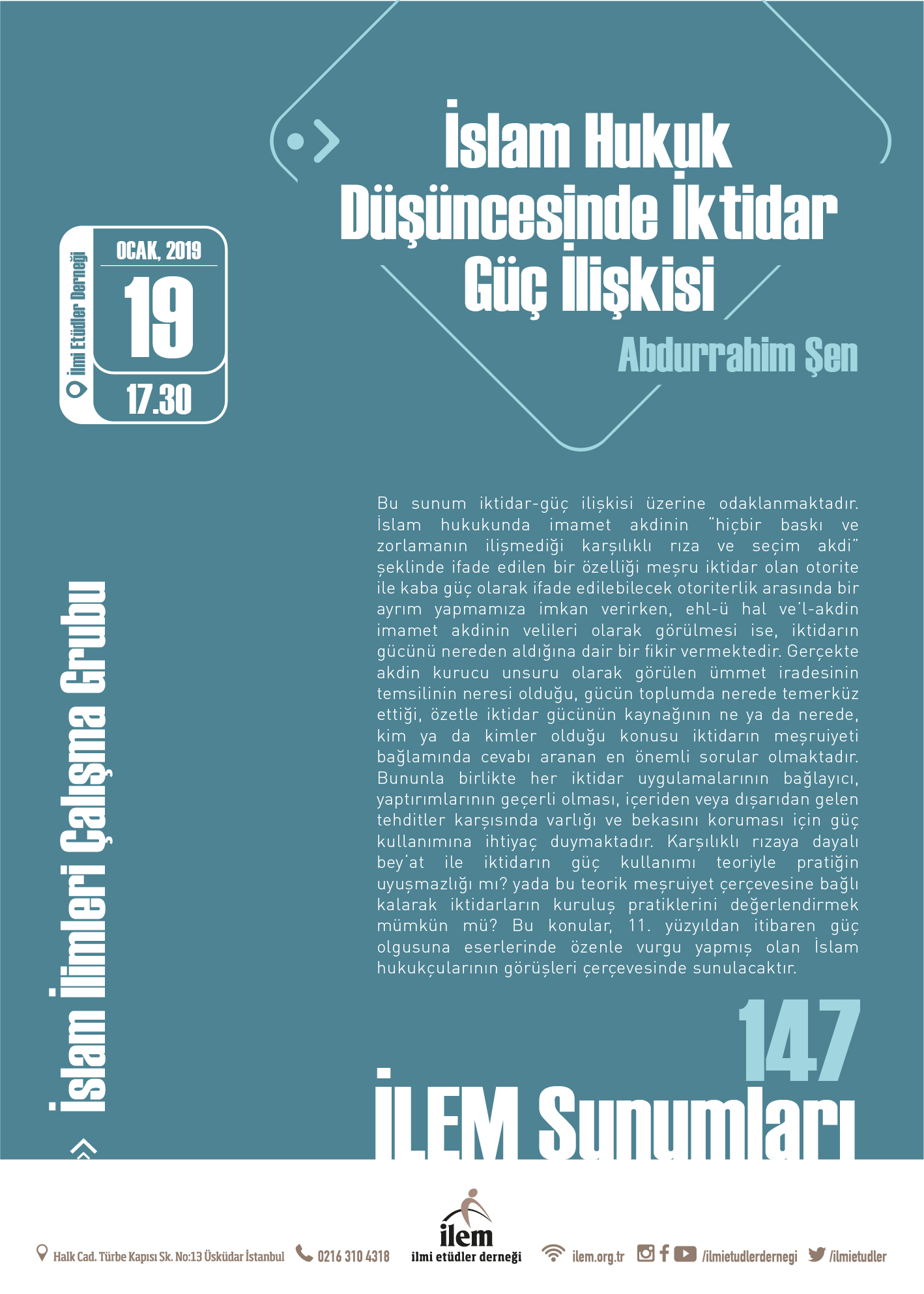 İslam Hukuk Düşüncesinde İktidar Güç İlişkisi