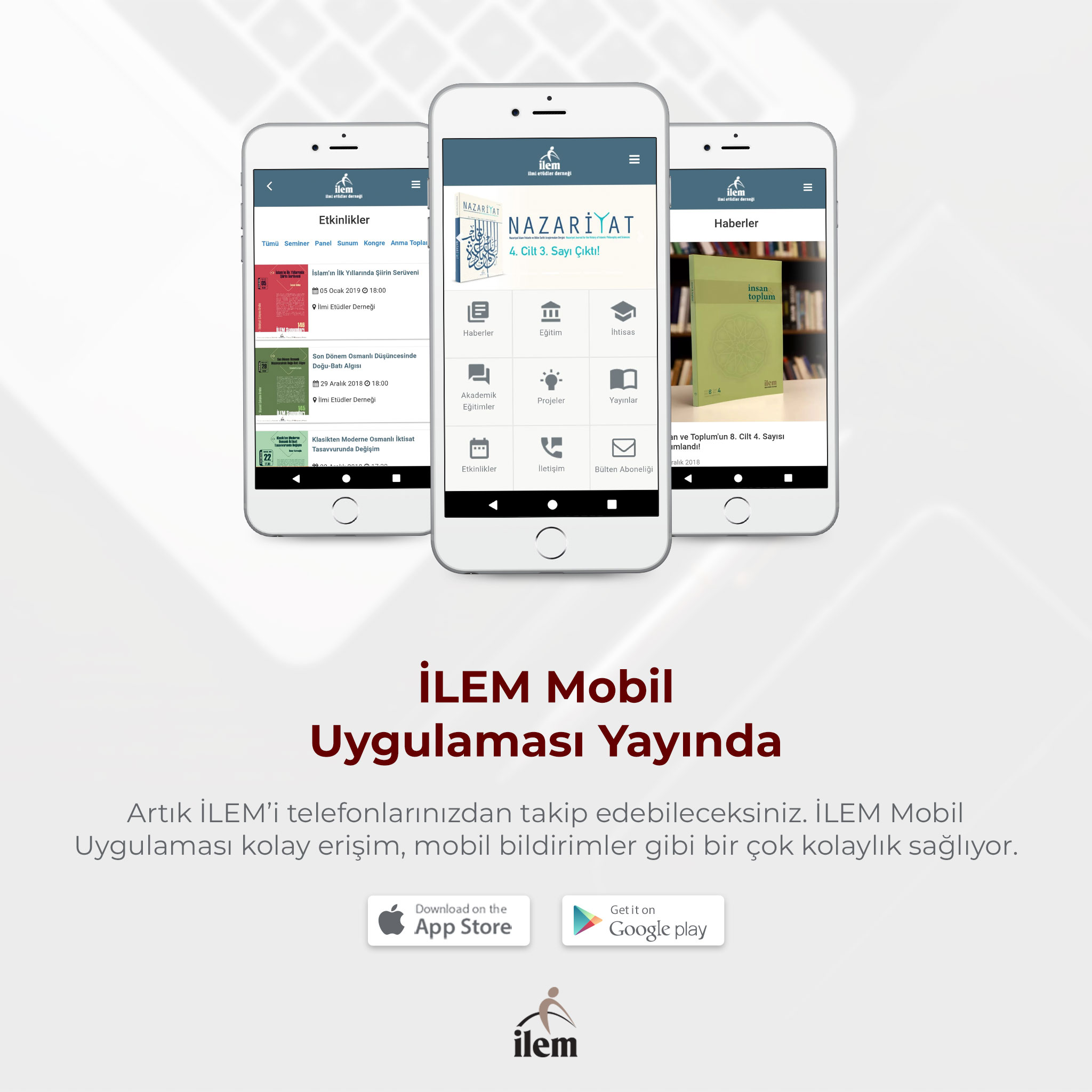 İLEM Mobil Uygulaması Yayında