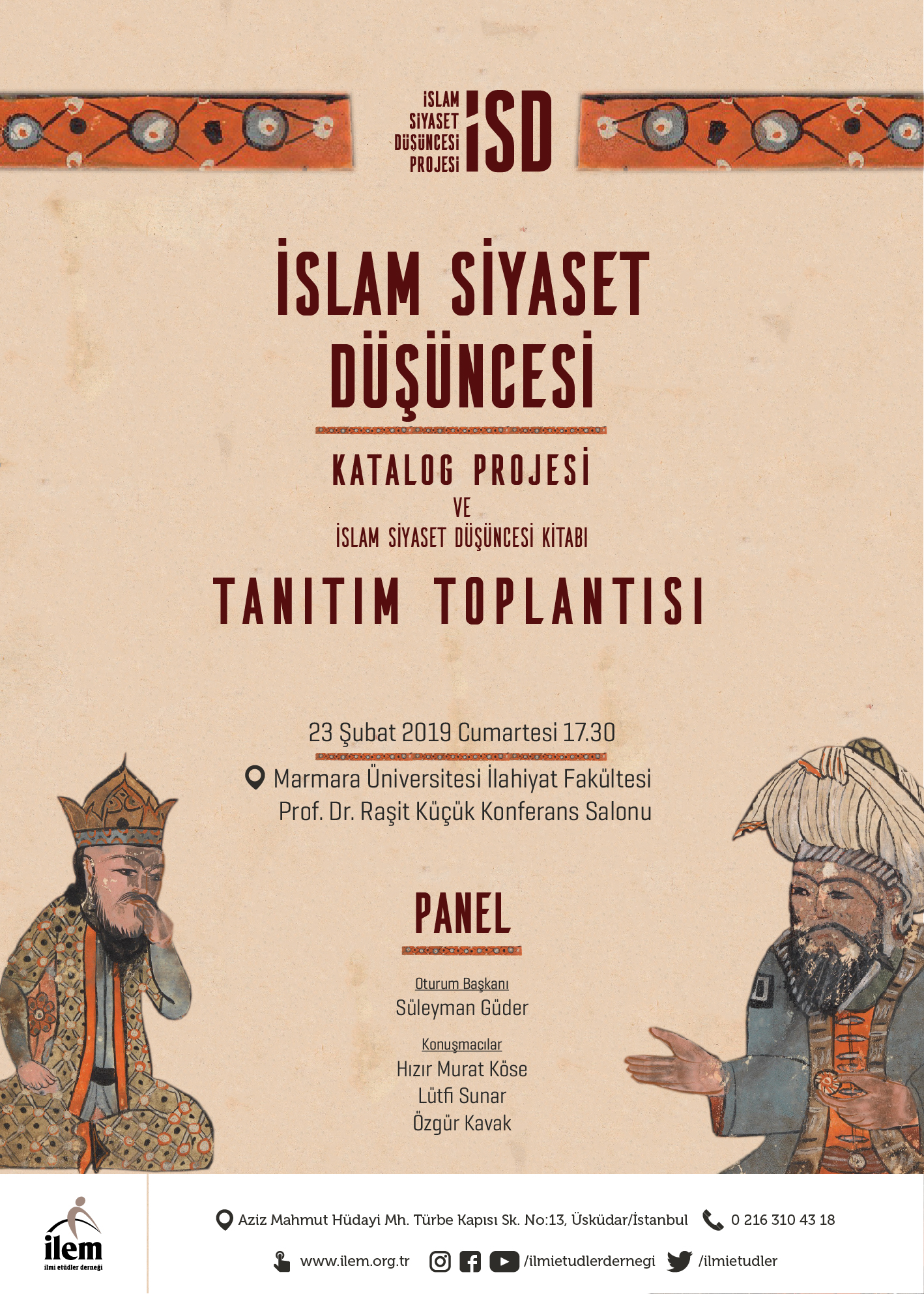 İslam Siyaset Düşüncesi Katalog Projesi ve İslam Siyaset Düşüncesi Kitabı Tanıtım Toplantısı