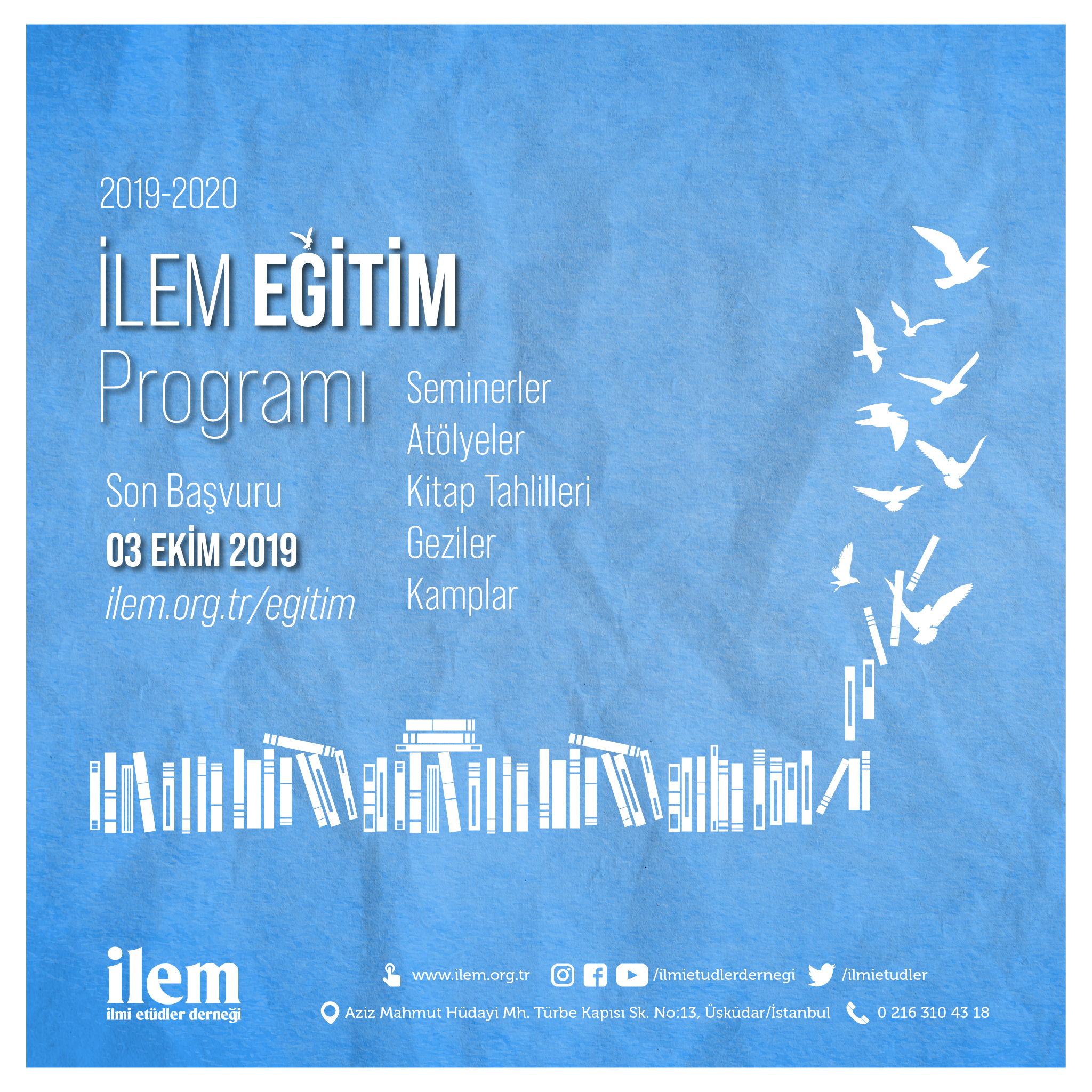 İLEM Eğitim Programı Başvuruları Başladı