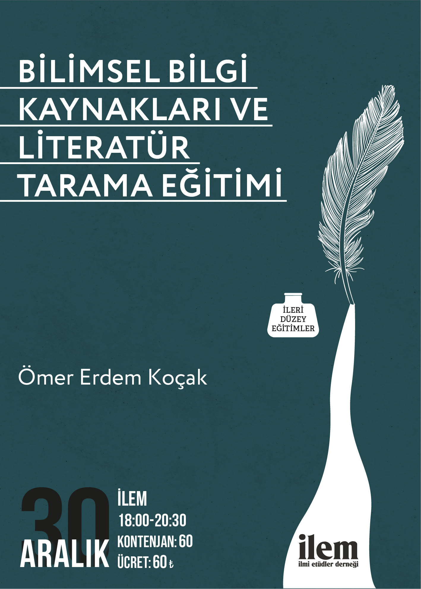 Bilimsel Bilgi Kaynakları ve Literatür Tarama Eğitimi