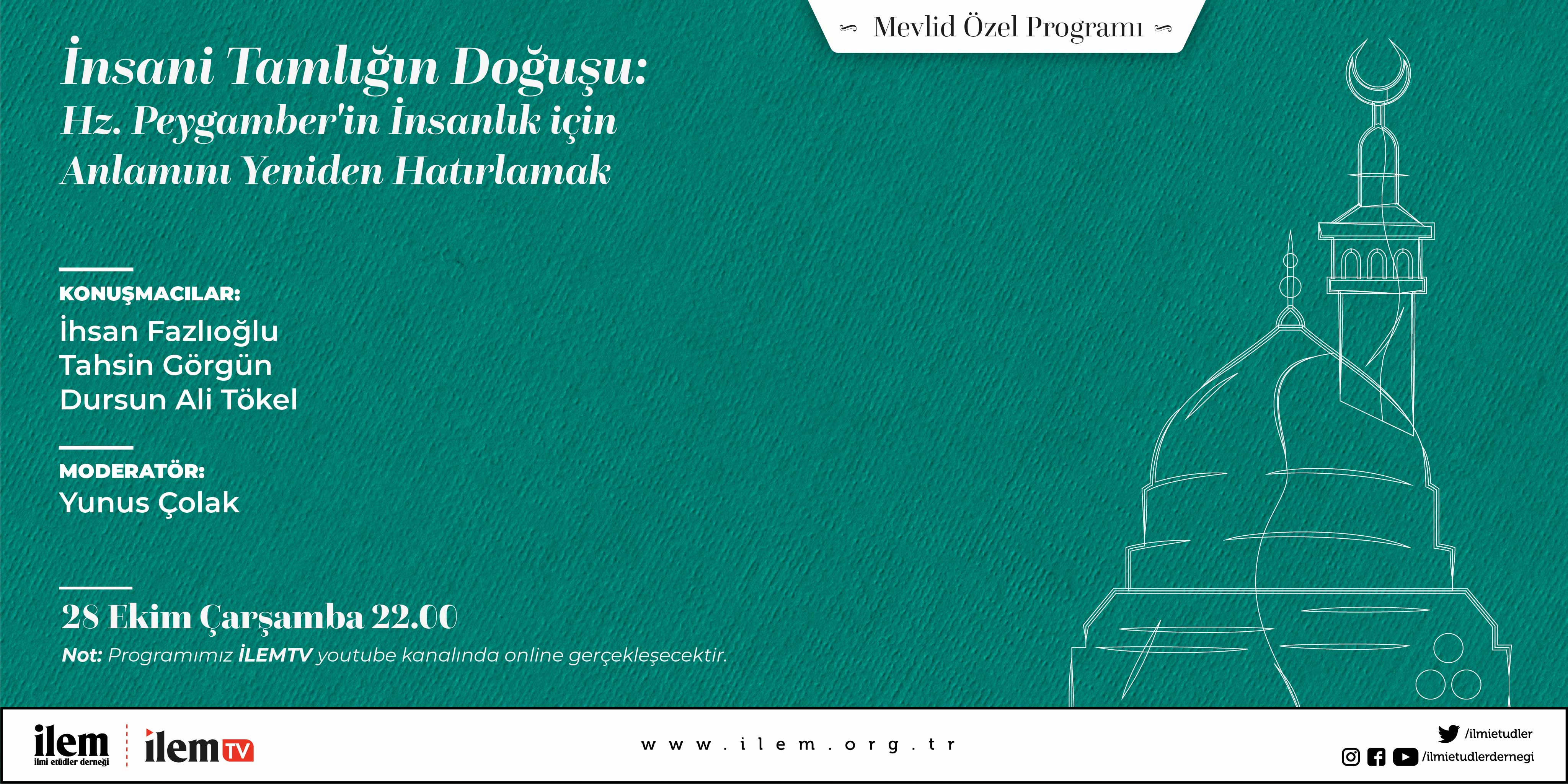 İLEM’de Mevlid Özel Programı