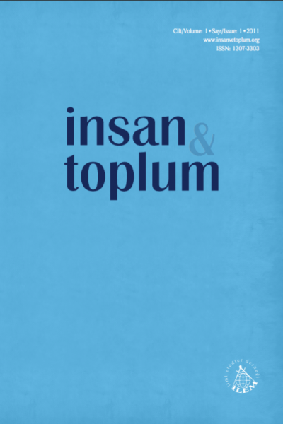 İnsan ve Toplum 1. Sayı