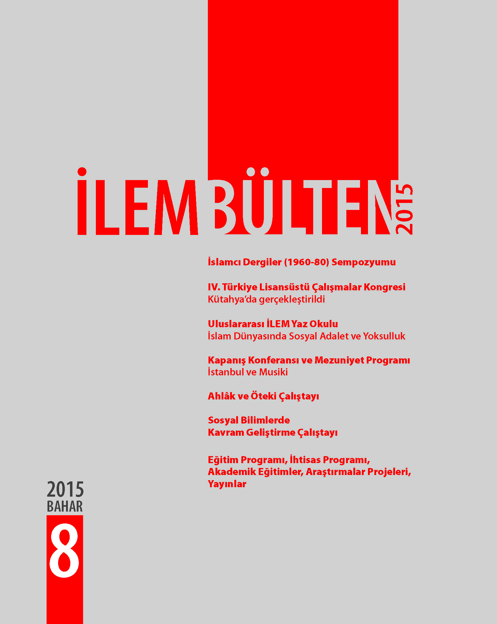 İLEM Bülten 8