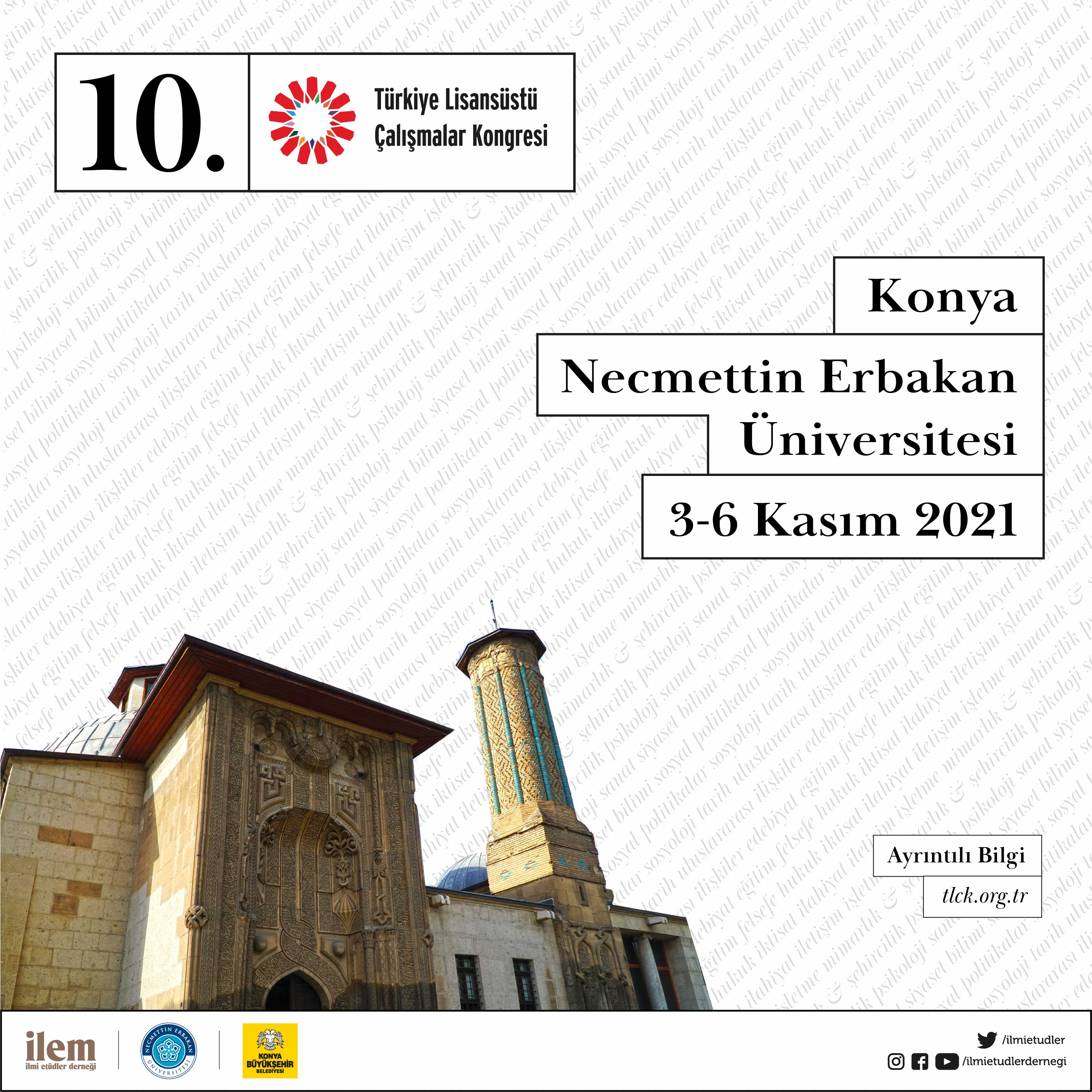 10. Türkiye Lisansüstü Çalışmalar Kongresi Konya’da Misafir Oluyor!