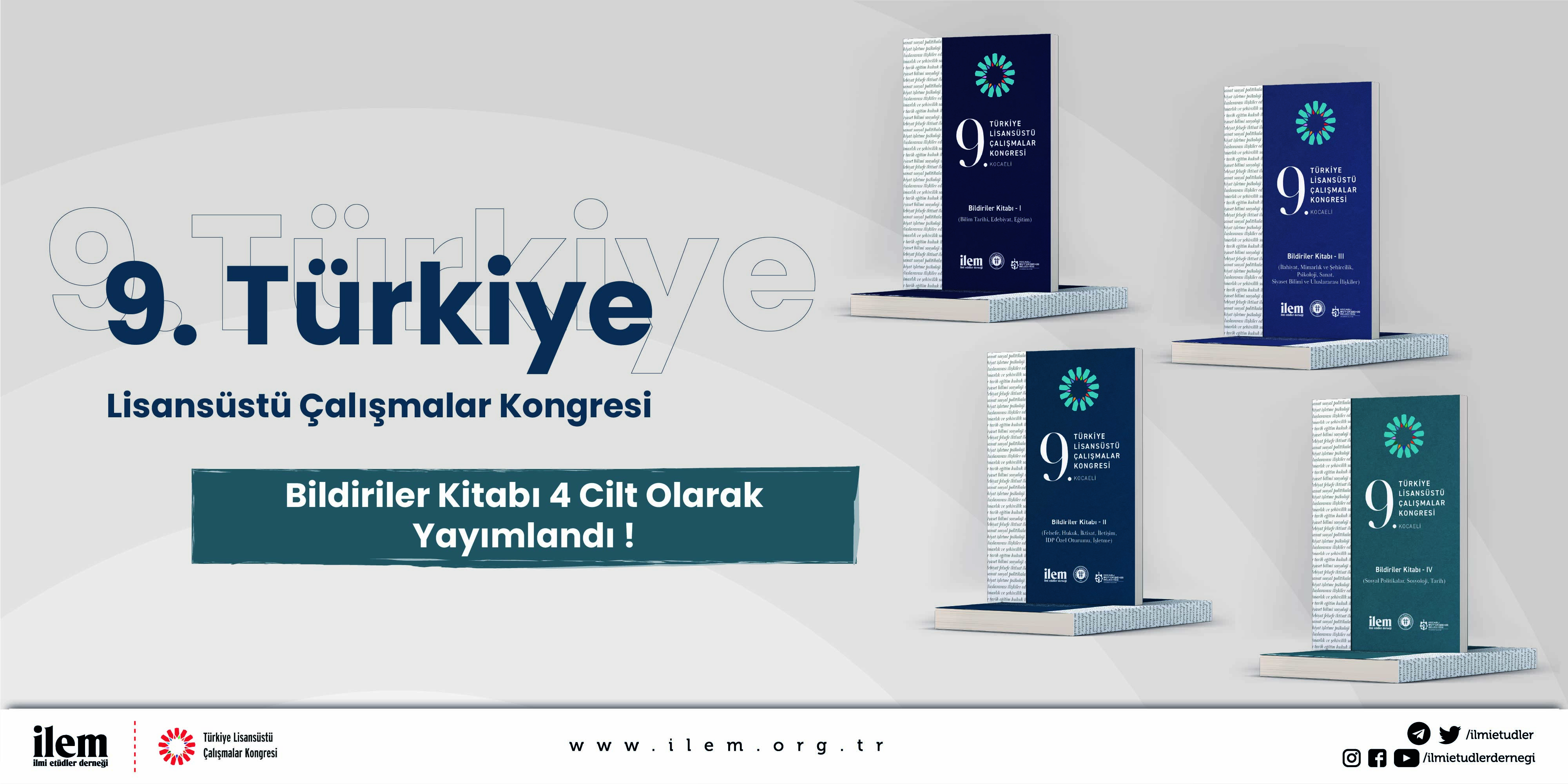 9. TLÇK Bildiriler Kitabı Yayımlandı!