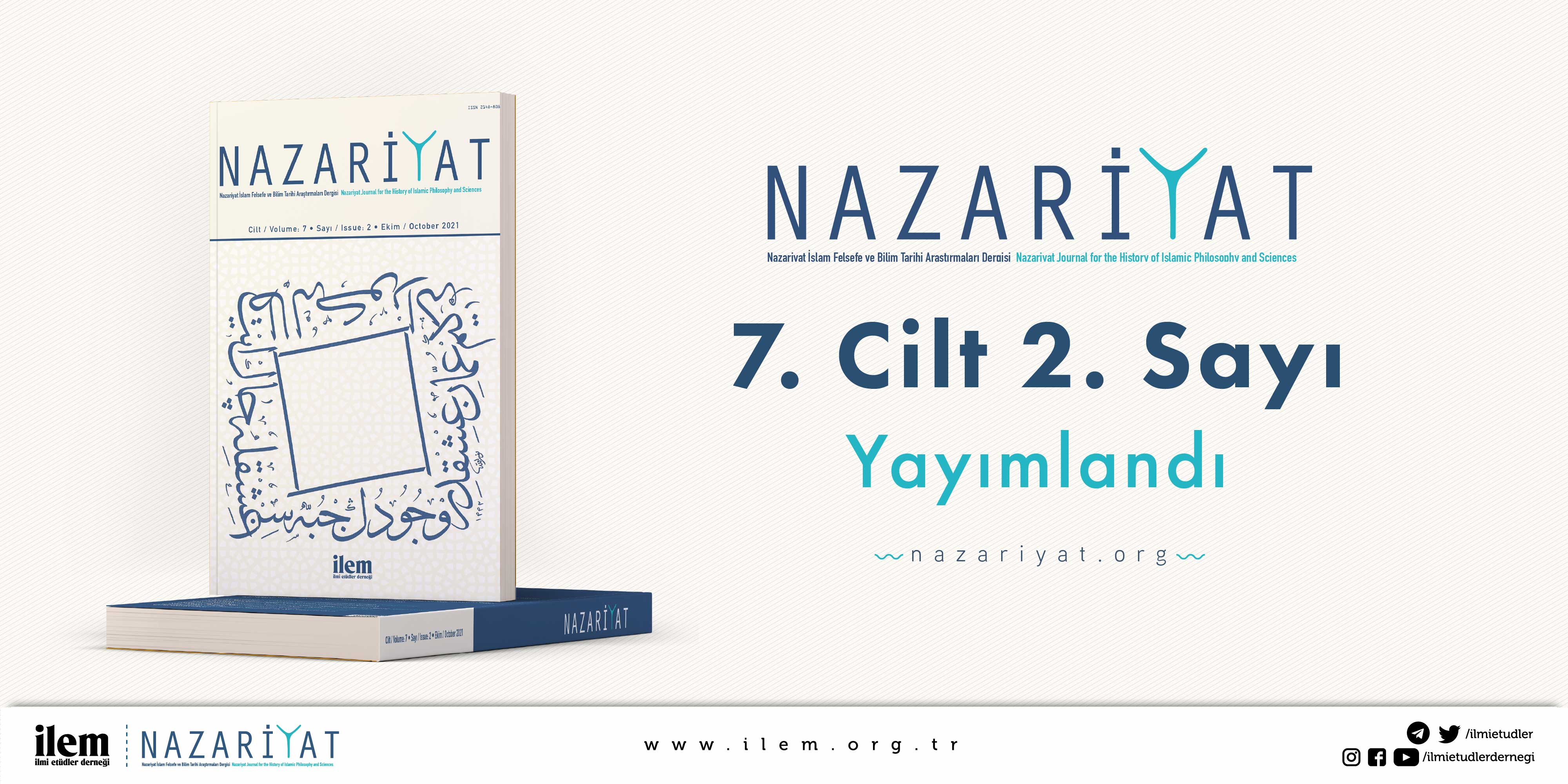 Nazariyat'ın 7. cilt 2. sayısı çıktı!