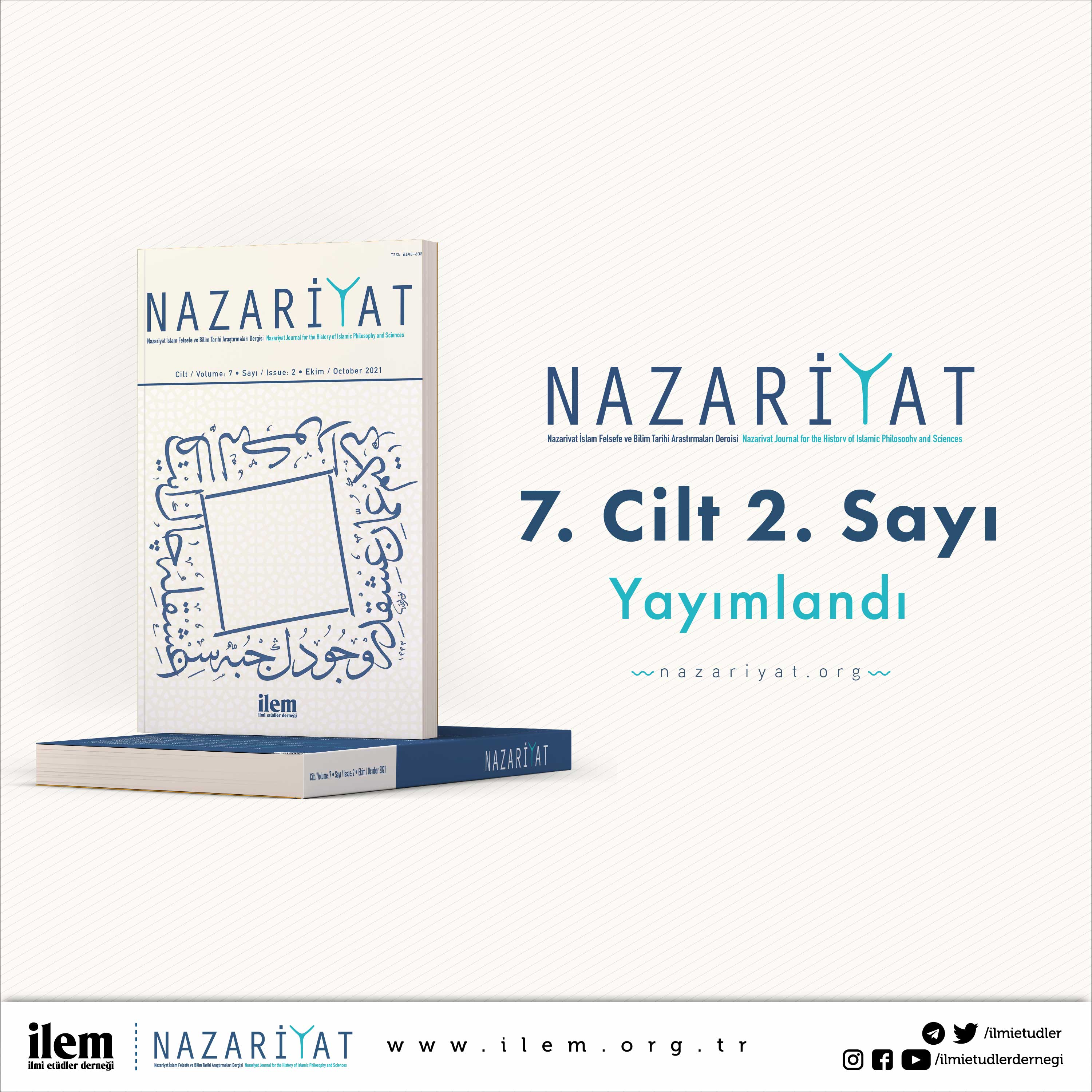 Nazariyat'ın 7. Cilt 2. Sayısı Çıktı!