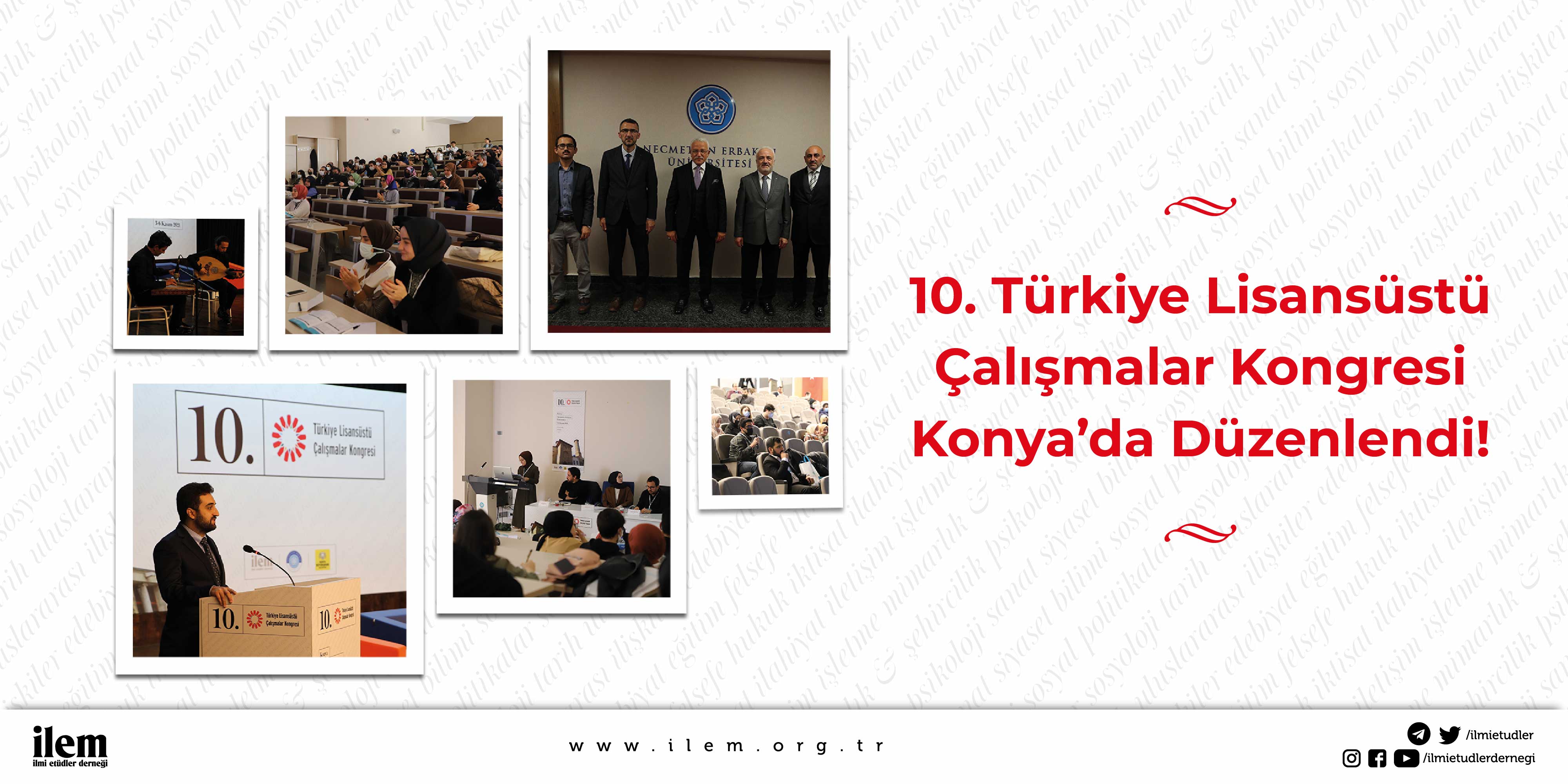 10. Türkiye Lisansüstü Çalışmalar Kongresi Konya’da Düzenlendi