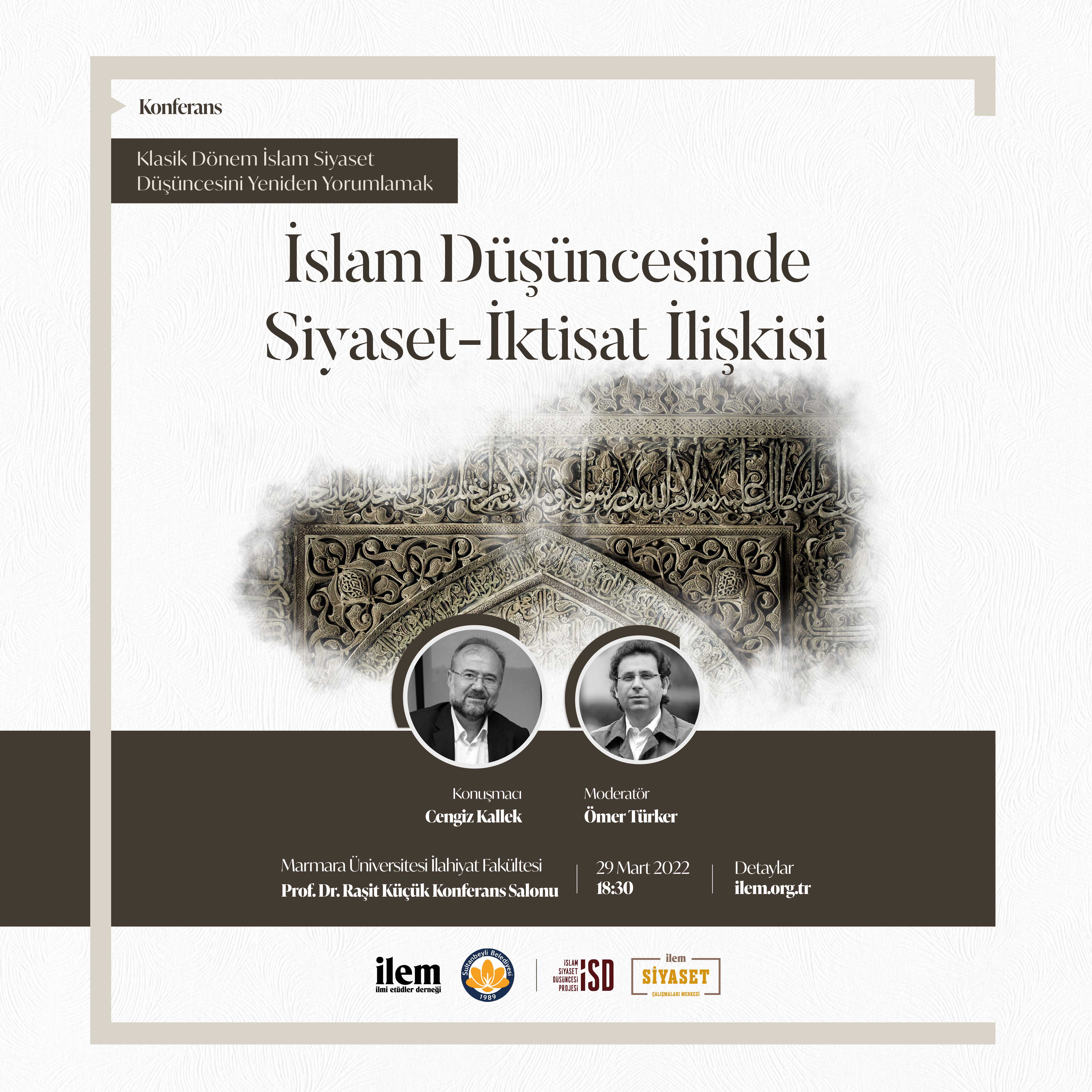 İslam Düşüncesinde Siyaset-İktisat İlişkisi