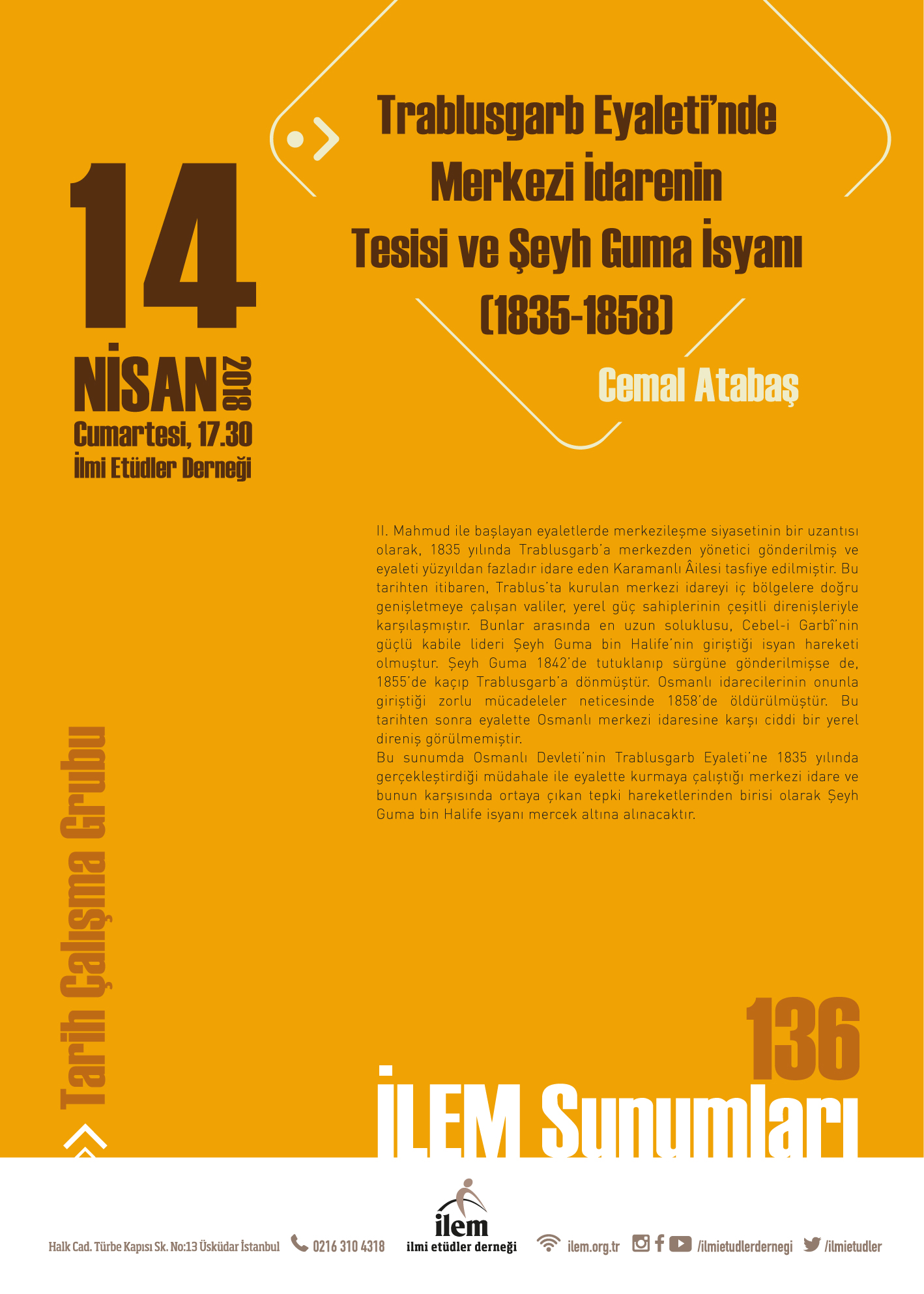 Trablusgarb Eyaleti’nde Merkezi İdarenin Tesisi ve Şeyh Guma İsyanı (1835-1858)