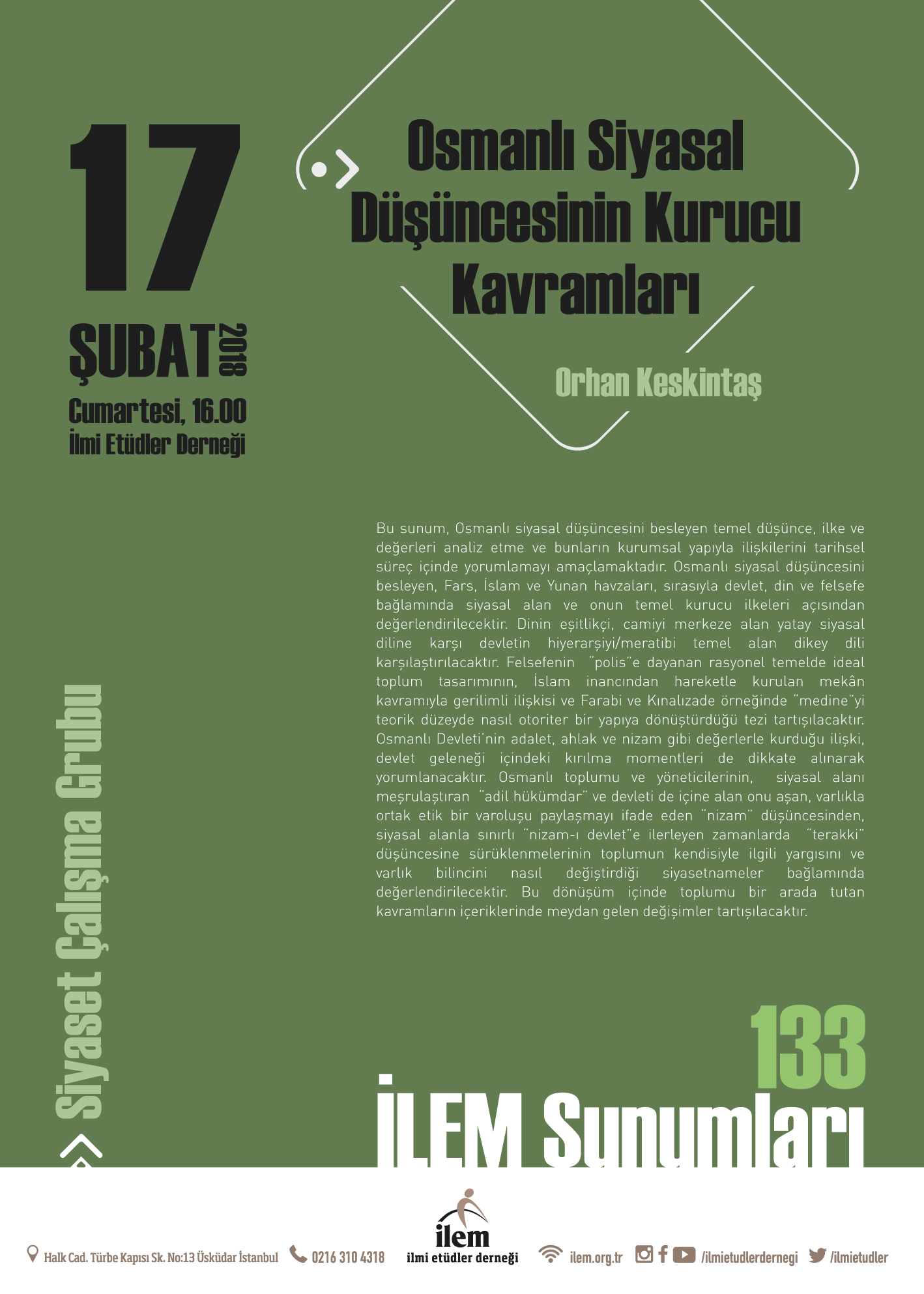 Osmanlı Siyasal Düşüncesinin Kurucu Kavramları