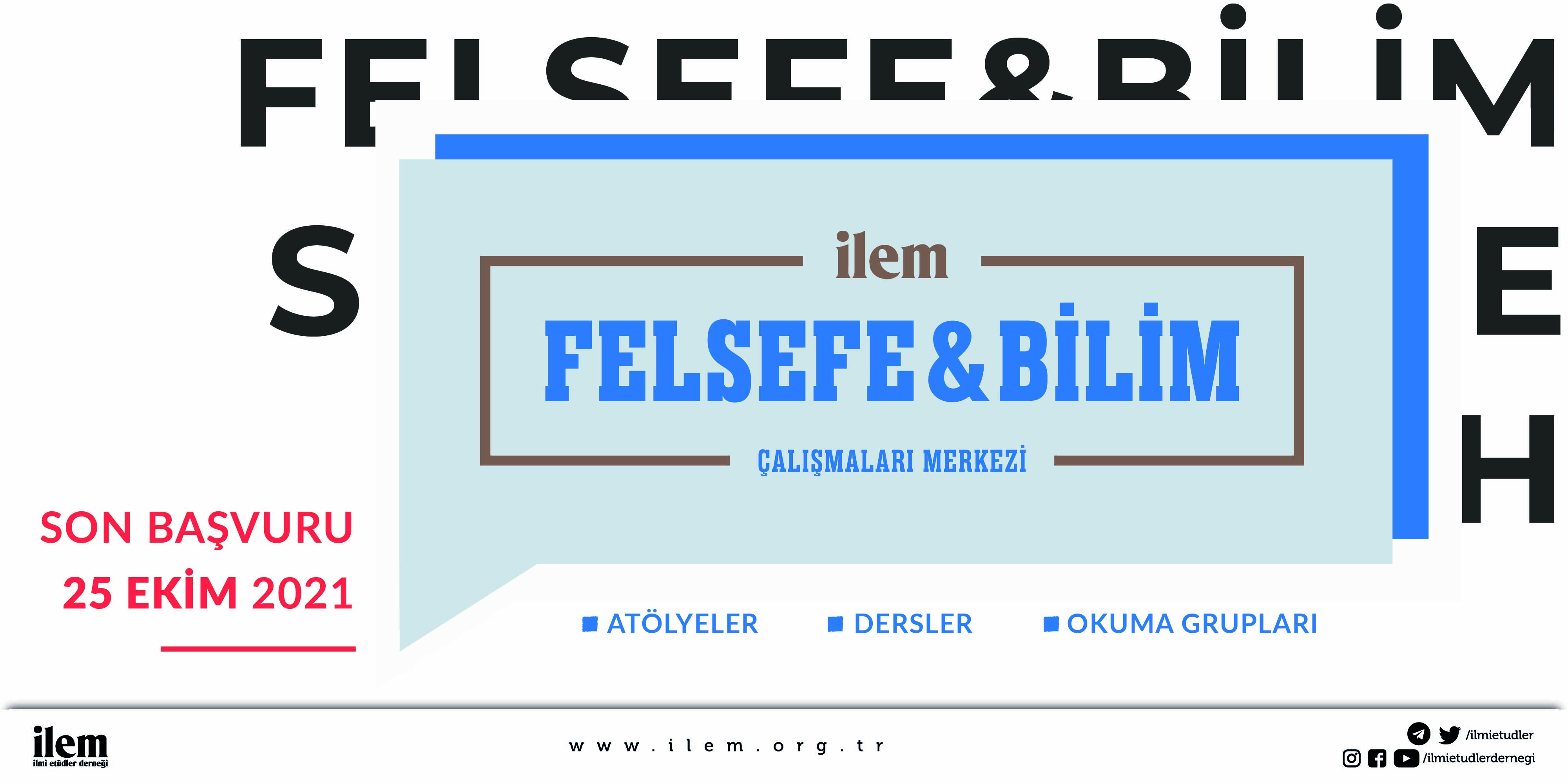 Felsefe&Bilim Çalışmaları Merkezi'nin Ders ve Atölyeleri Başlıyor!