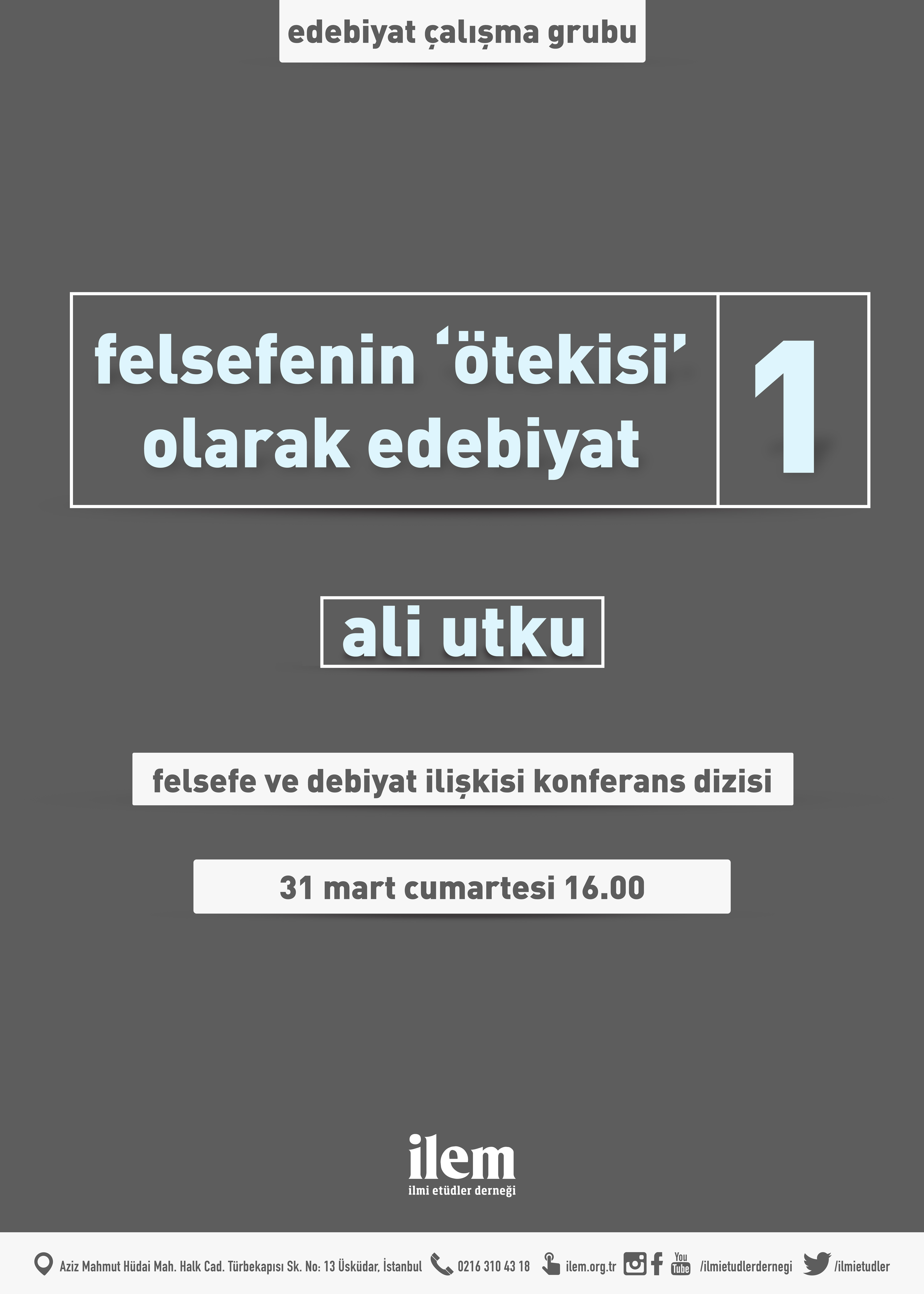 Felsefenin Ötekisi Olarak Edebiyat