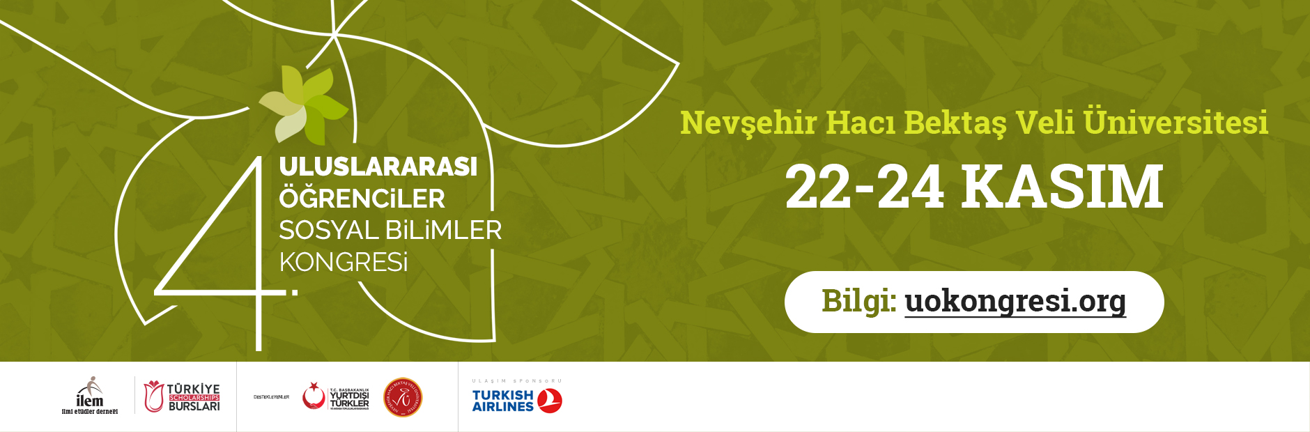 Uluslararası öğrenciler, Sosyal Bilimler Kongresi’nde Buluşuyor