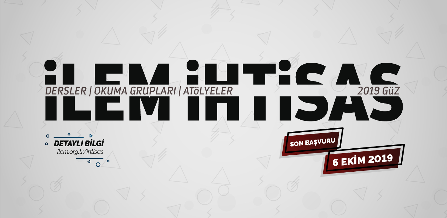 İLEM İhtisas 2019 Güz Başvuruları