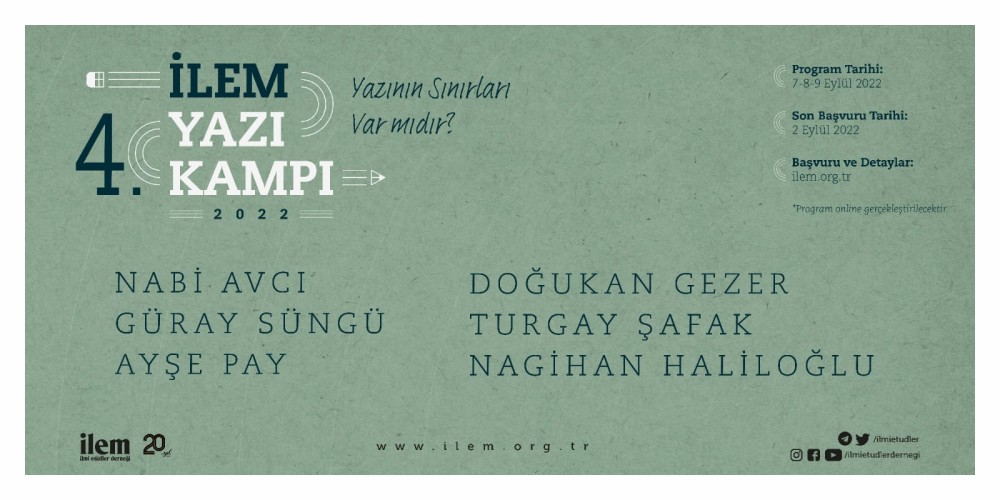 İLEM 4. Yazı Kampı