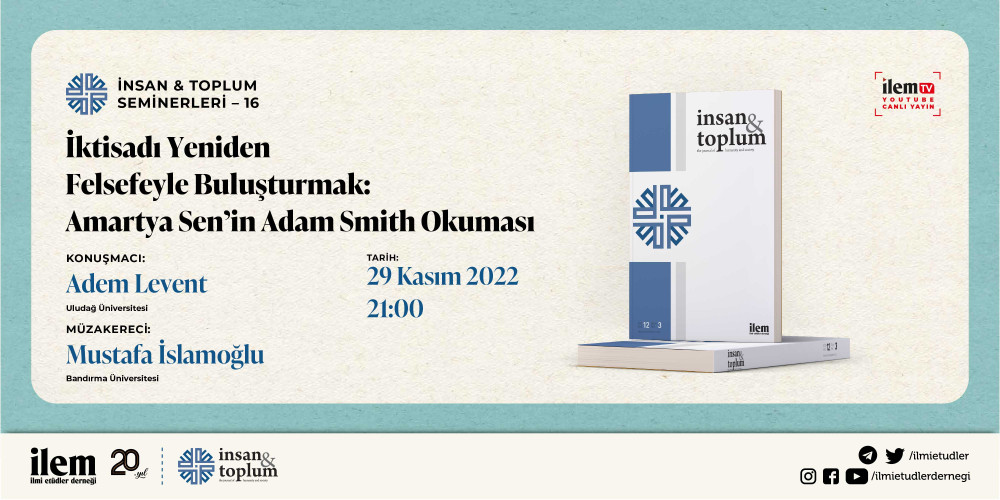 İnsan & Toplum Seminerleri 16. Oturumu ile Devam Ediyor