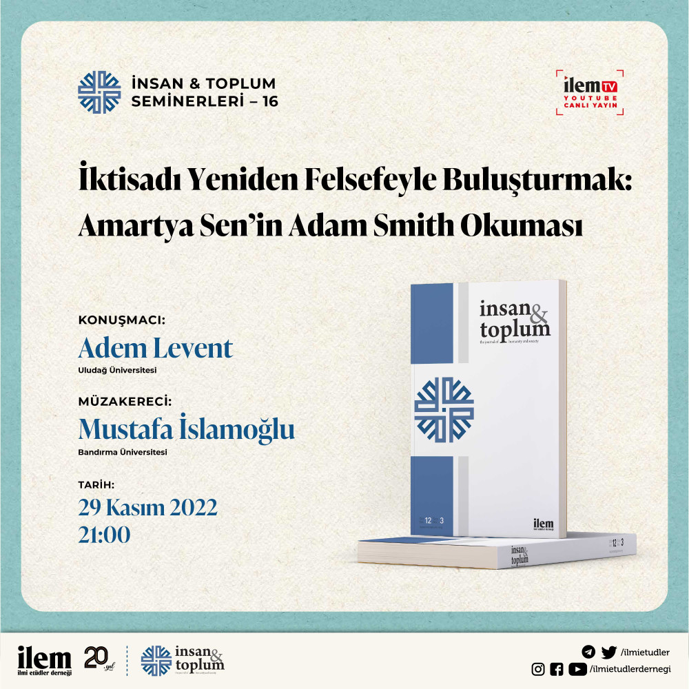 İnsan & Toplum Seminerlerinde 16. Oturum