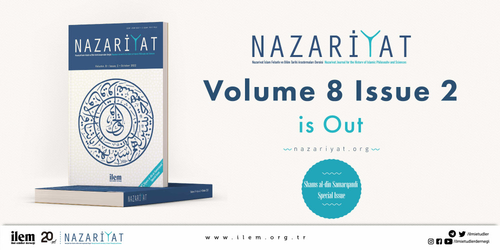 Nazariyat (İngilizce) 8. Cilt Sayı 2 Çıktı!