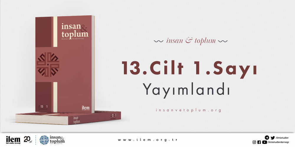 İnsan & Toplum 13. Cilt 1. Sayı Çıktı!