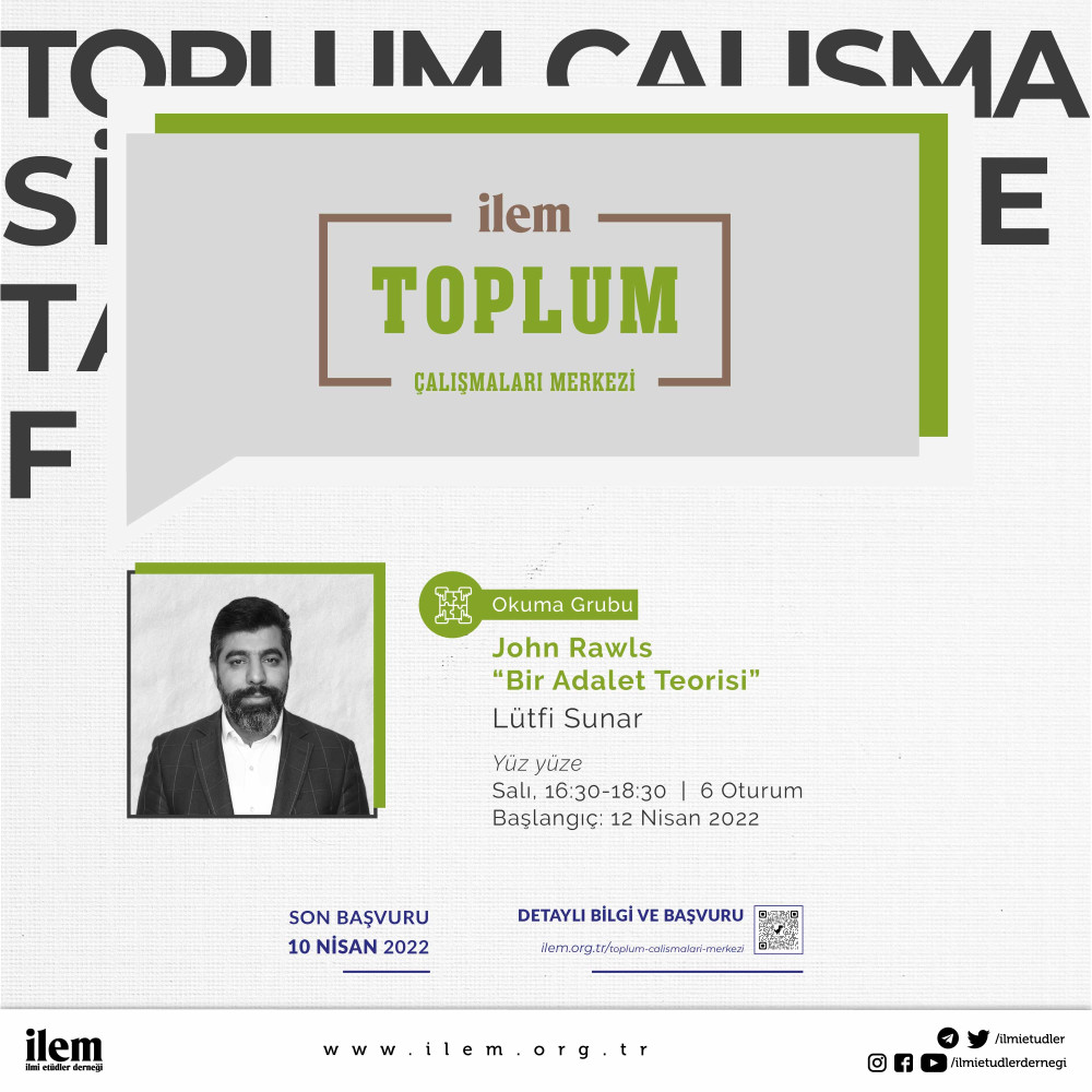 John Rawls “Bir Adalet Teorisi”