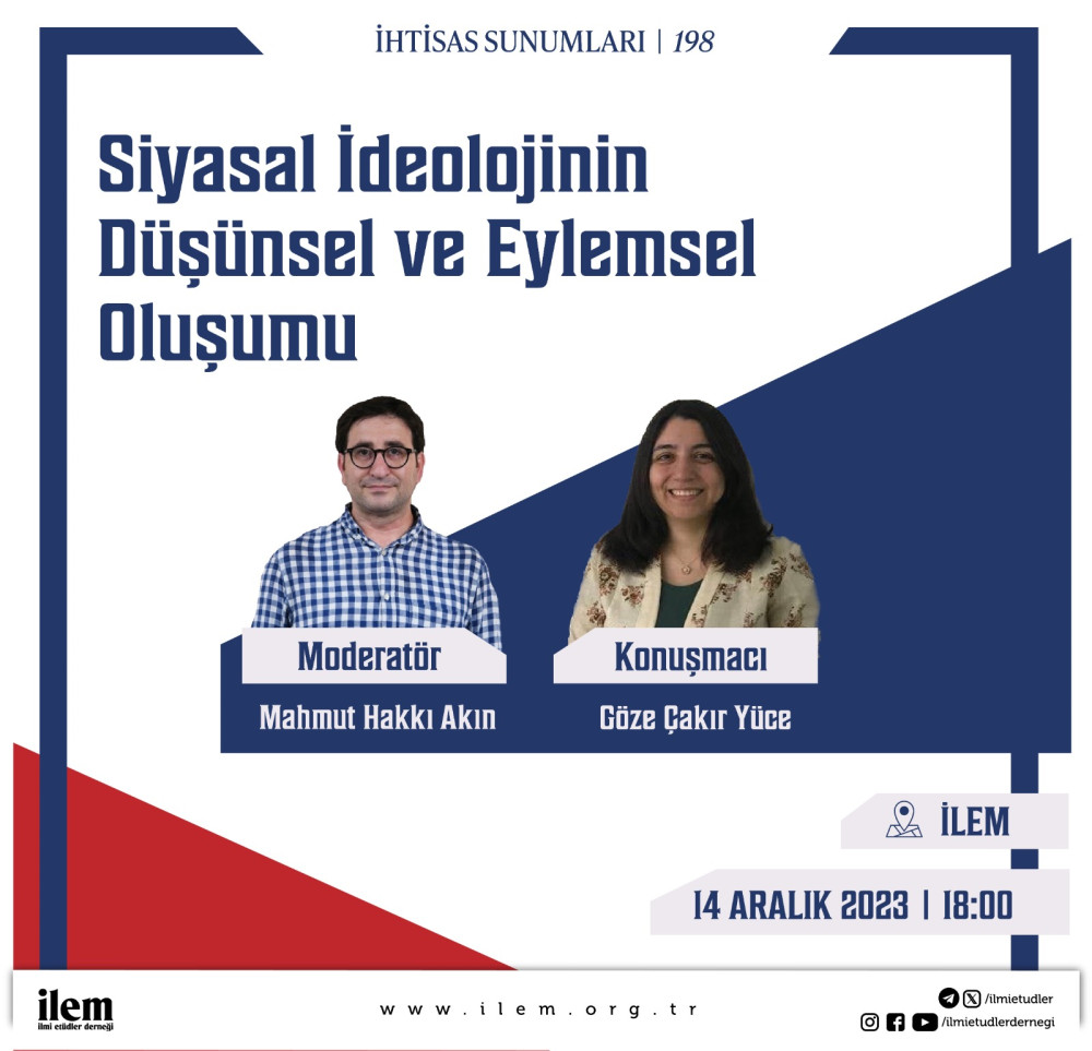 Siyasal İdeolojinin Düşünsel ve Eylemsel Oluşu