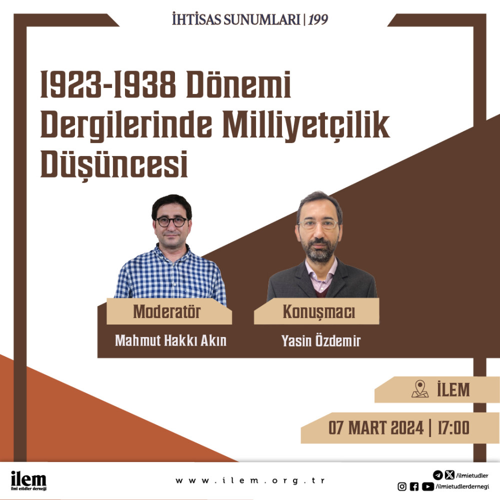 1923-38 Dönemi Dergilerinde Milliyetçilik Düşüncesi