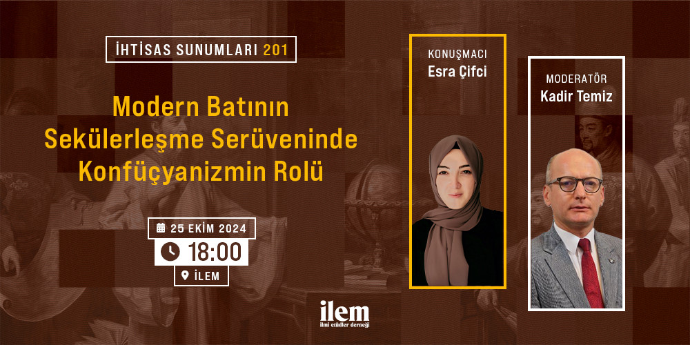 Modern Batının Sekülerleşme Serüveninde Konfüçyanizm'in Rolü