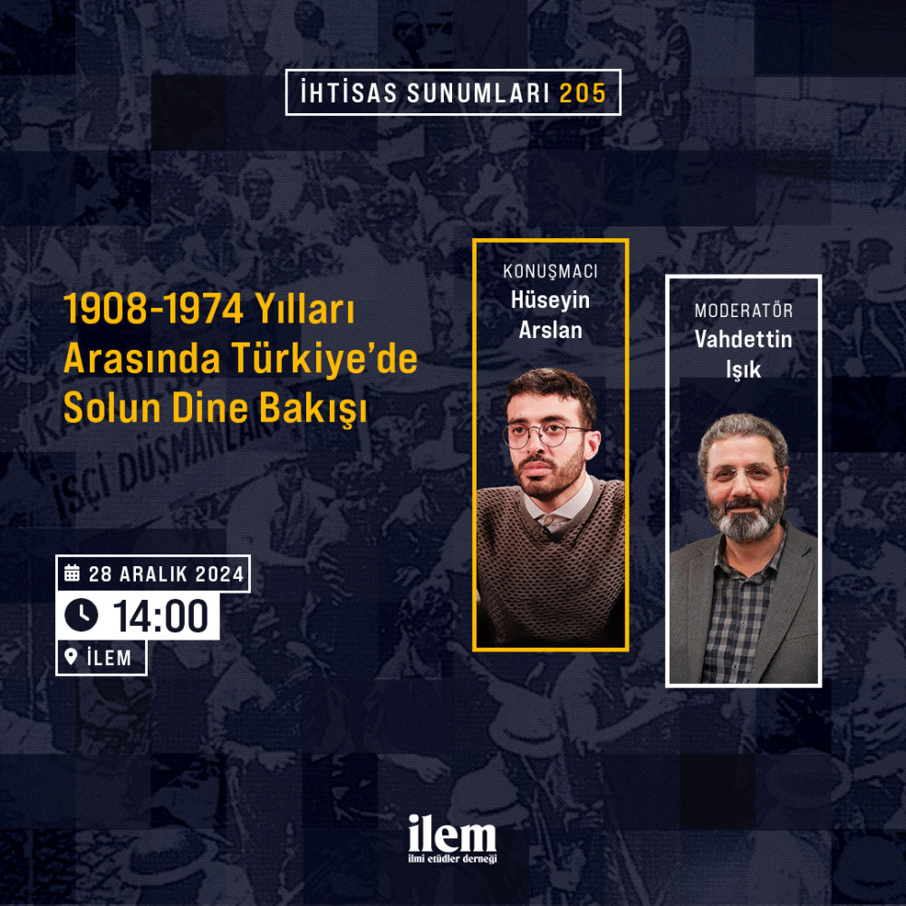 1908-1974 Yılları Arasında Türkiye’de Solun Dine Bakışı