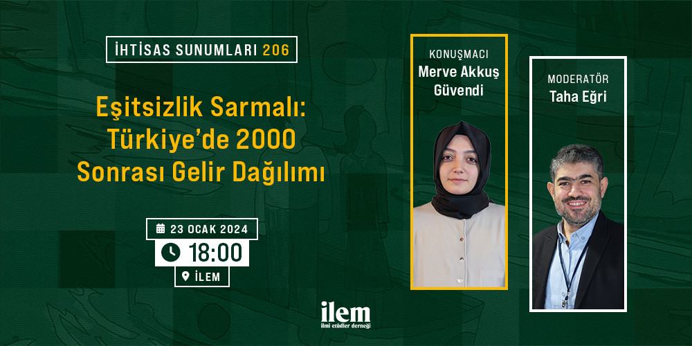 Eşitsizlik Sarmalı: Türkiye’de 2000 Sonrası Gelir Dağılımı